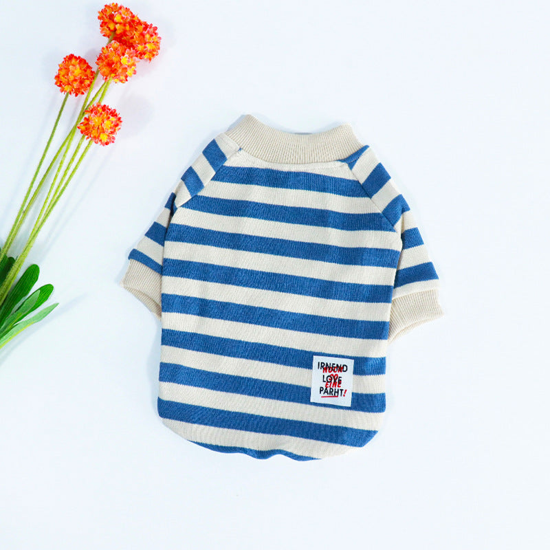Fall Winter Pet T-Shirt For Warm Comfortable Wear