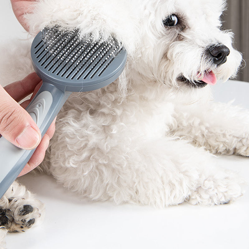 Transform Your Pet Grooming Routine with the Easy Clean Pet Slicker Grooming Brush