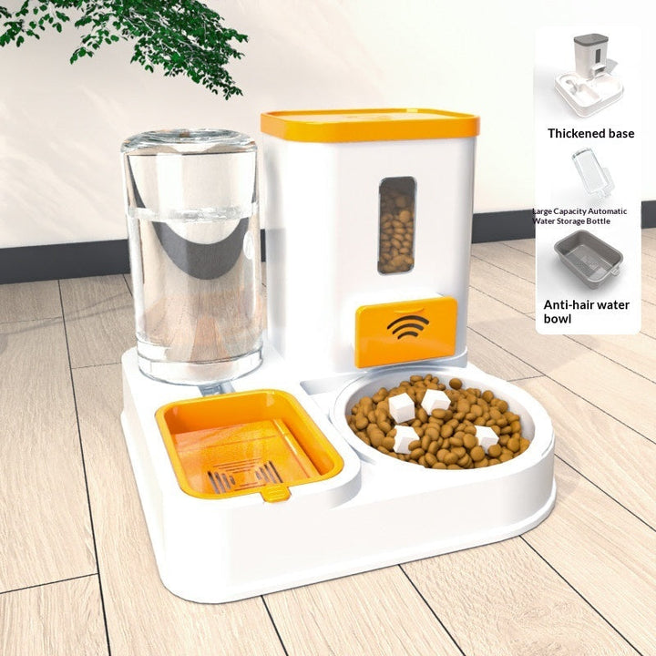 Convenient All-In-One Pet Feeding And Drinking Station Bowl - The Perfect Solution for Your Furry Friends