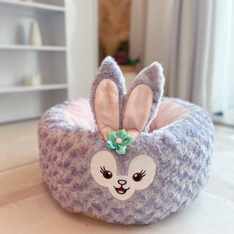 Discover the Ultimate Comfort with Our Cartoon Plush Pet Bed