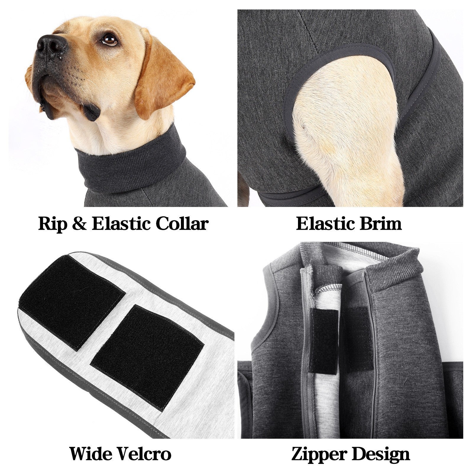 Soft Polyester Pet Emotional Comfort Double-Layer Cotton Jacket